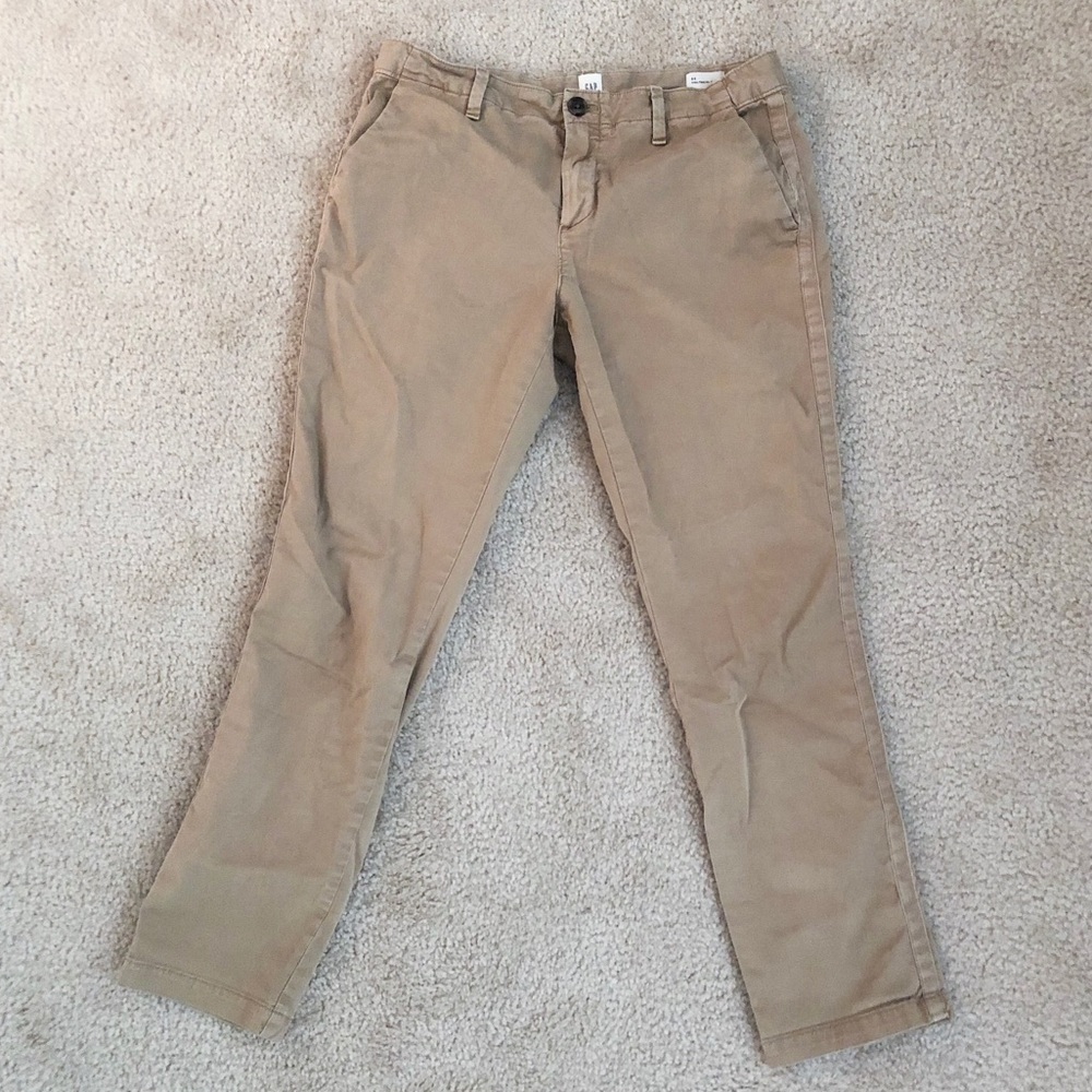 Gap Girlfriend chino khaki pants